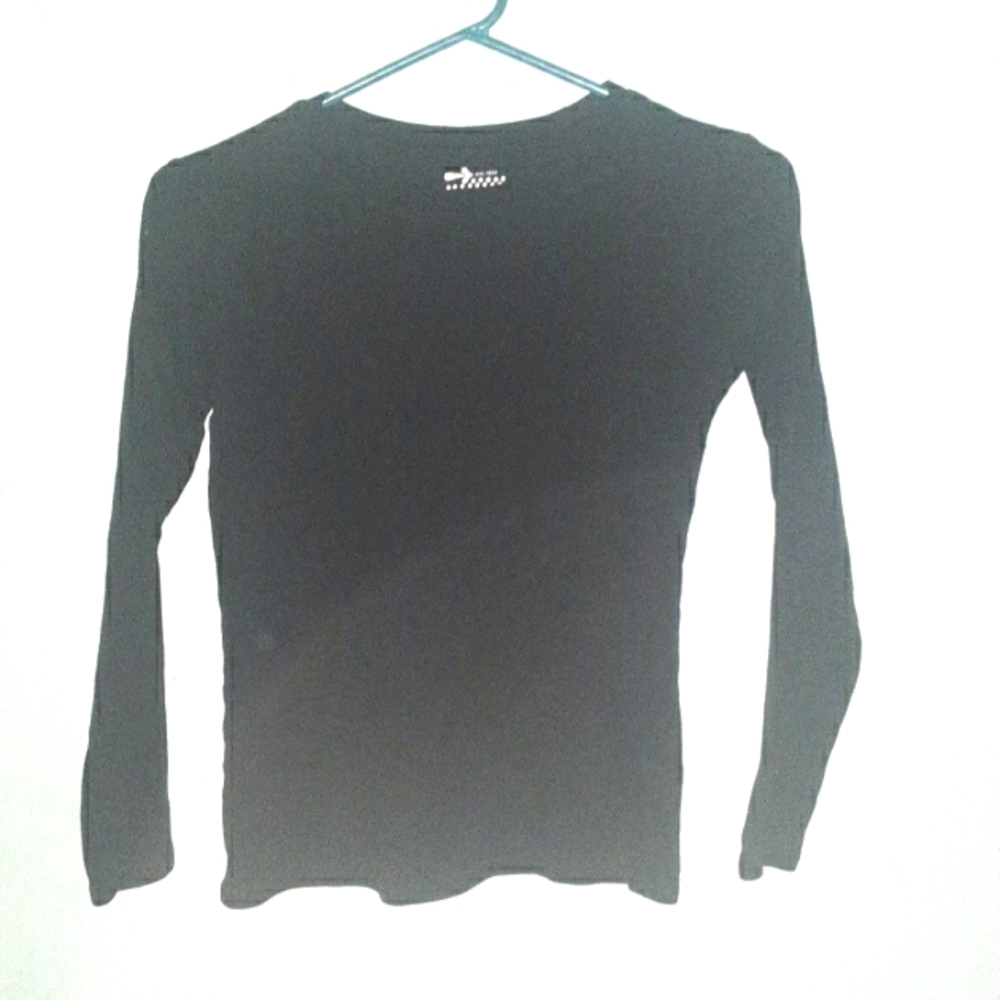 Kids black long sleeves shirt